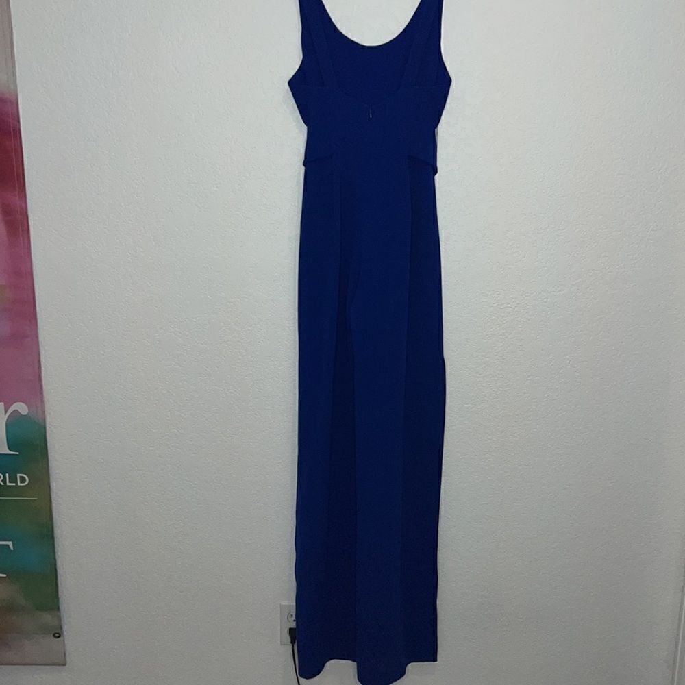 NWT Jonathan Simkhai Belted Crepe Wide
Leg Jumpsuit Royal Blue Size 2 - Picture 6 of 16